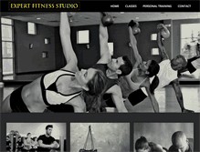 Tablet Screenshot of expertfitnessstudio.com